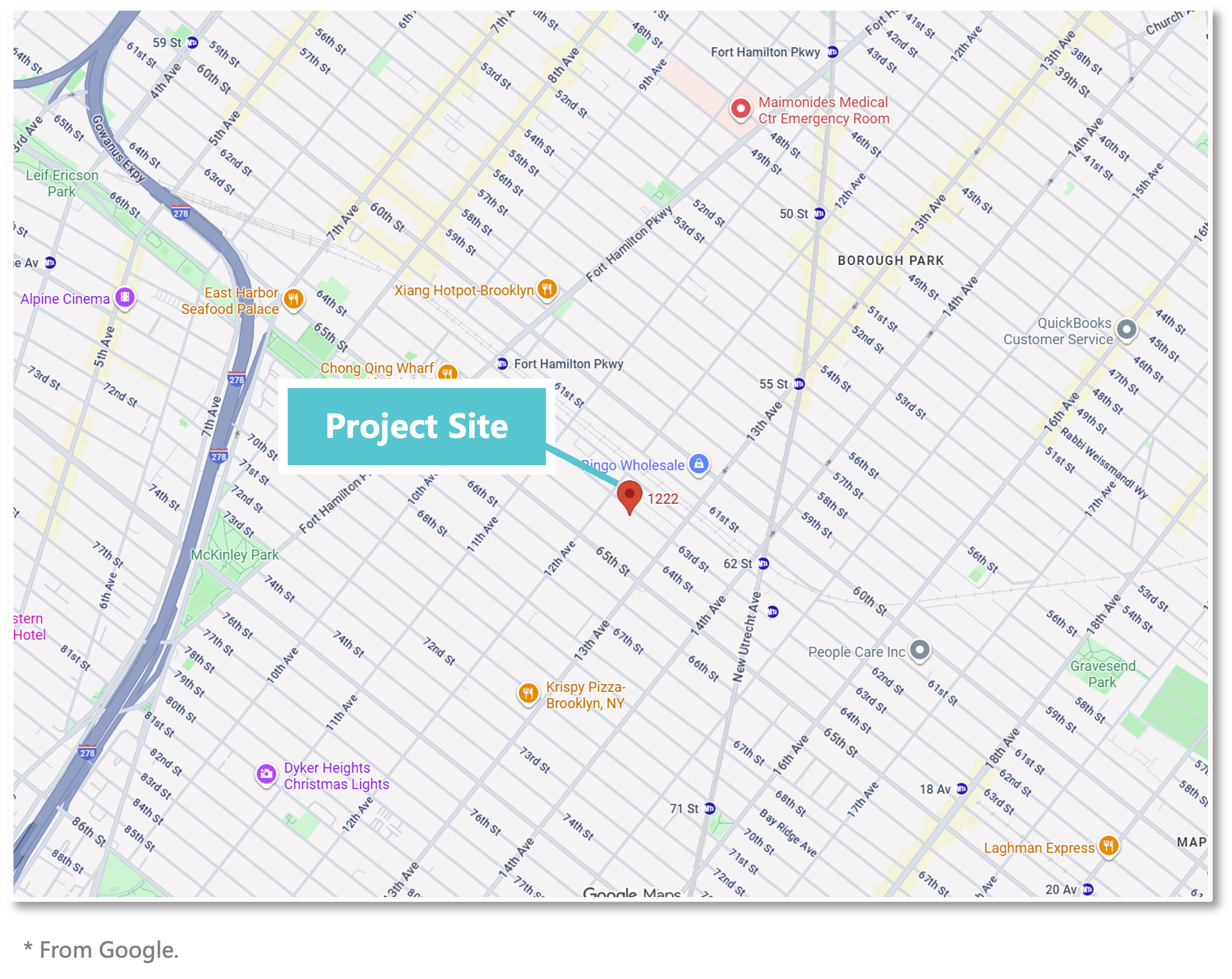 Project Site Map